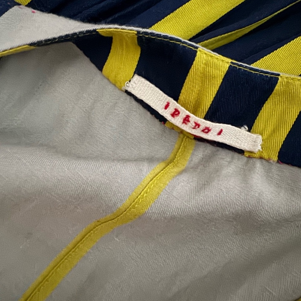 Pero Yellow Blue Striped‎ Maxi Dress Size 36/M - Picture 7 of 7